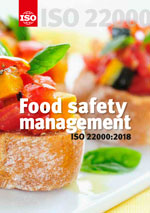 Cover page: Food safety management - ISO 22000:2018